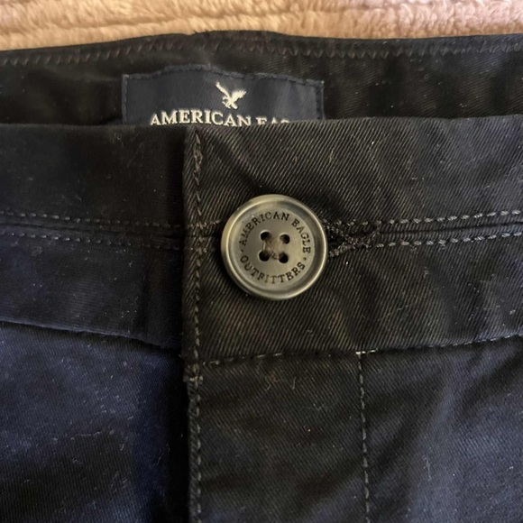 American Eagle Outfitters Black Bermuda Shorts Size 6 Women Midi - Picture 3 of 8